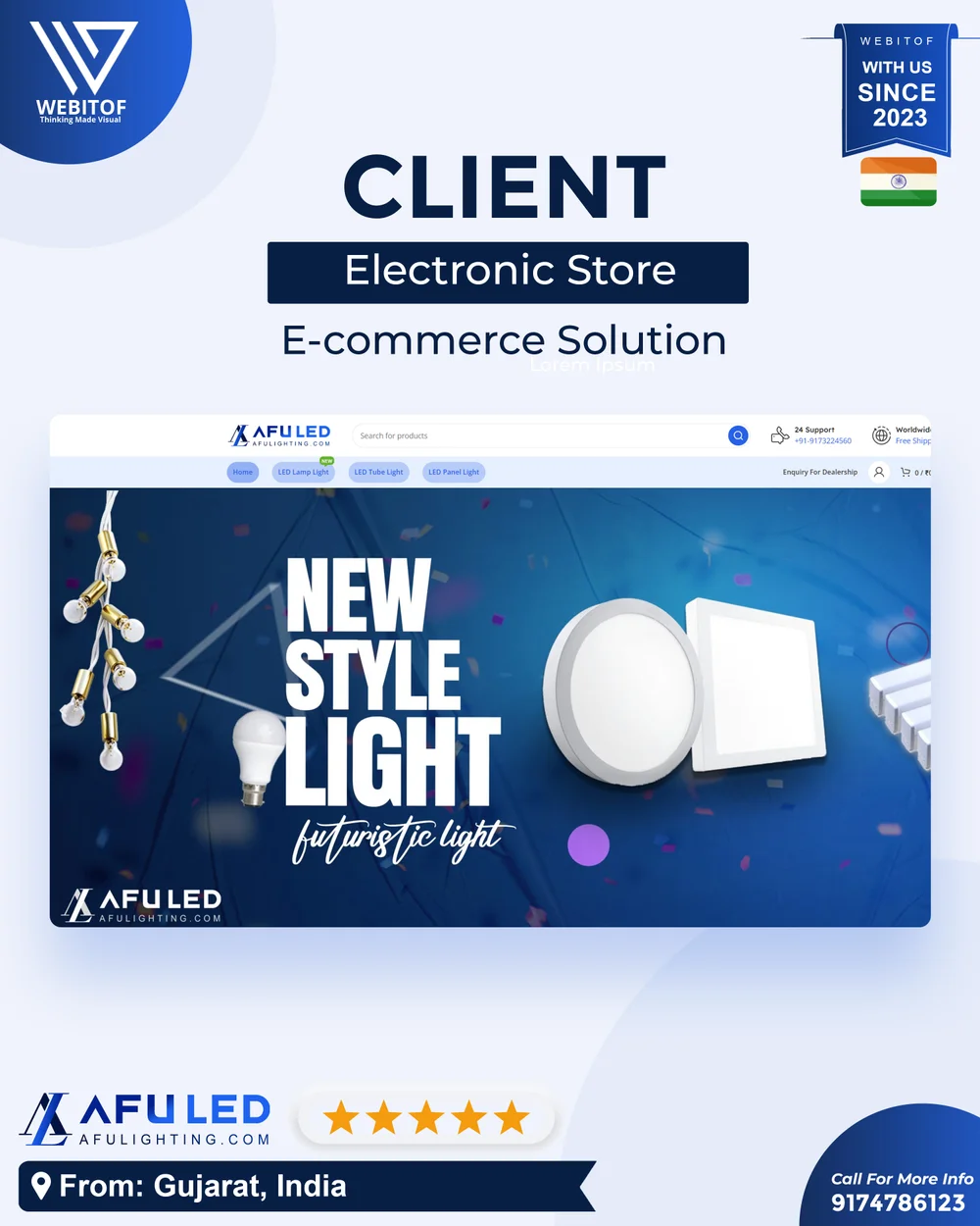 Afulighting - Web Development Company in Raipur