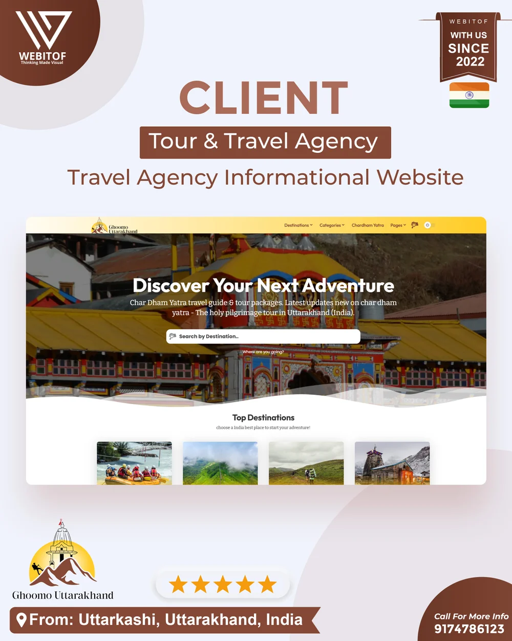 Ghoomouttarakhand - Web Development Company in Raipur