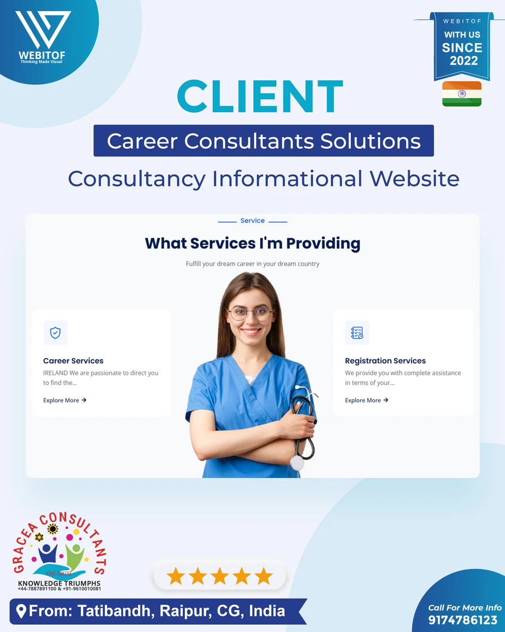 Graceaconsultants - Web Development Company in Raipur