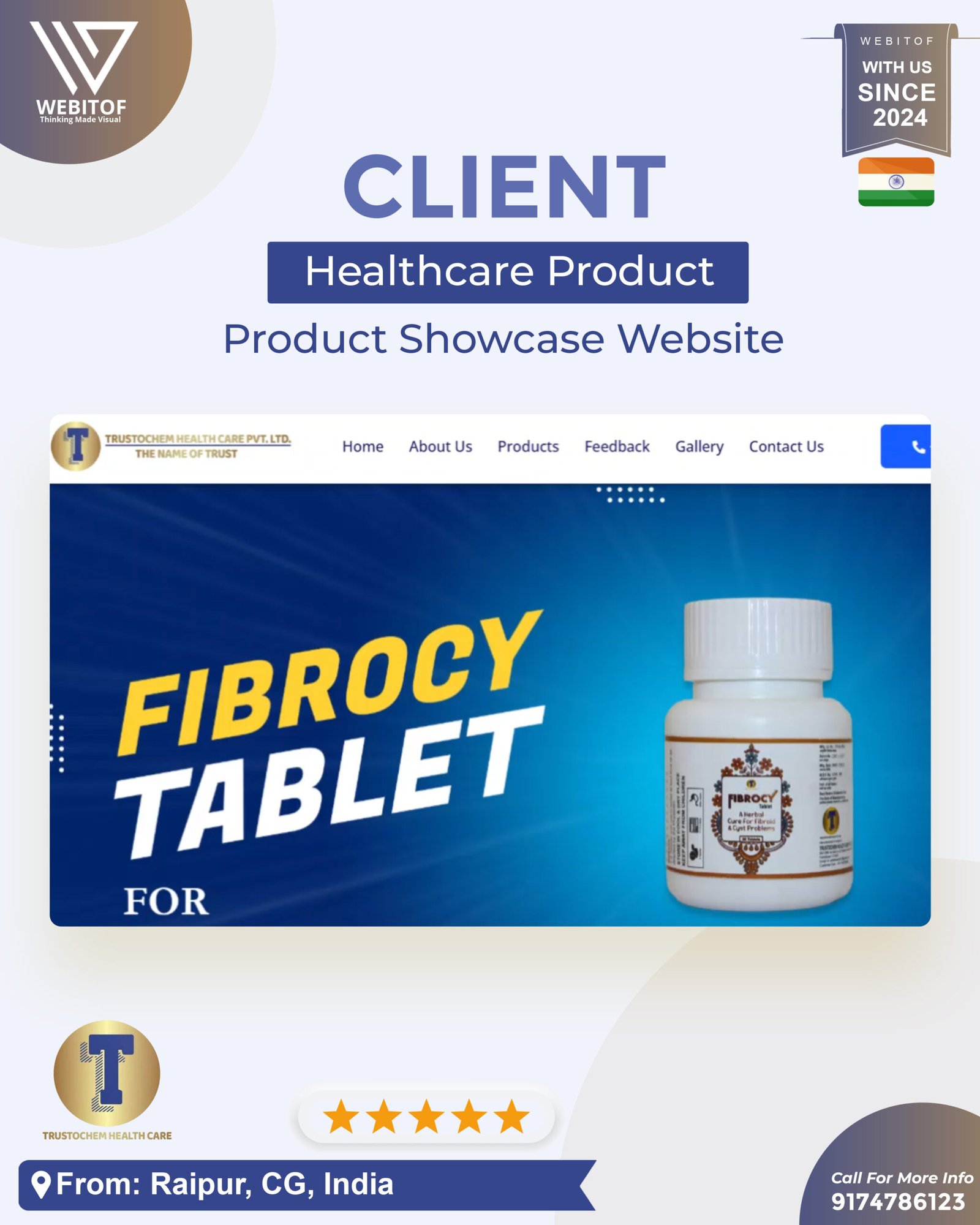 Trustochem - Web Development Company in Raipur
