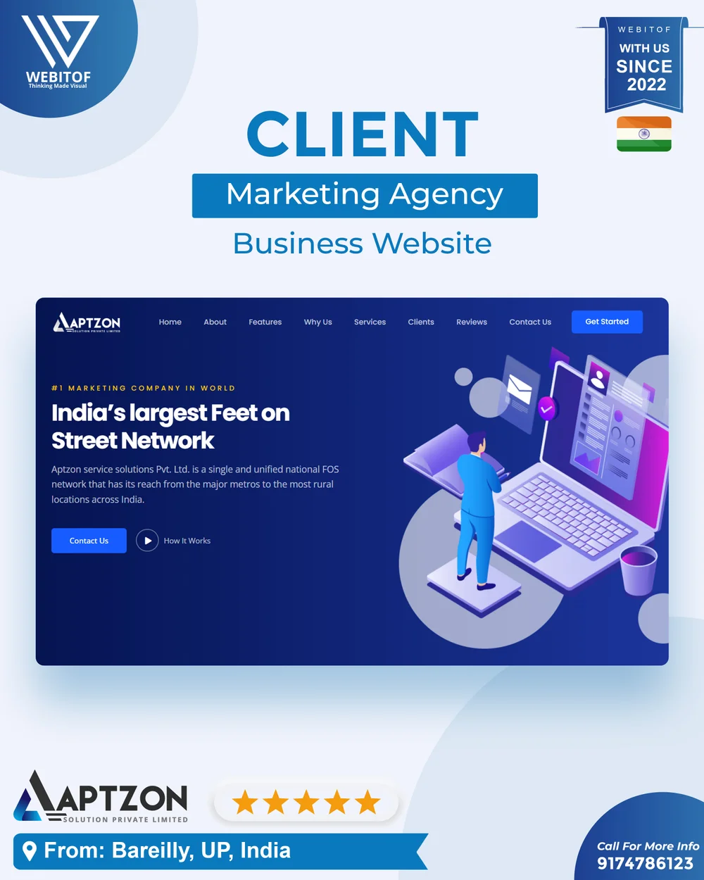 aptzonservicesolutions - Web Development Company in Raipur