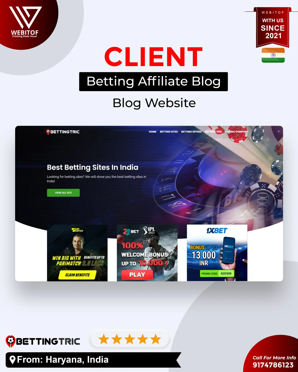 bettingtric.com1 - Web Development Company in Raipur