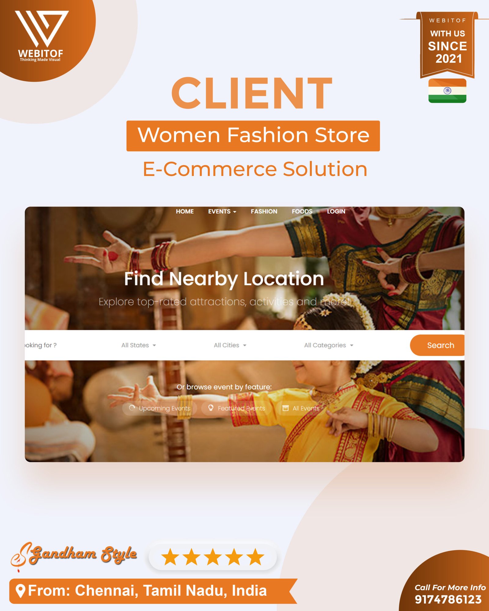 gandhamstyles - Web Development Company in Raipur