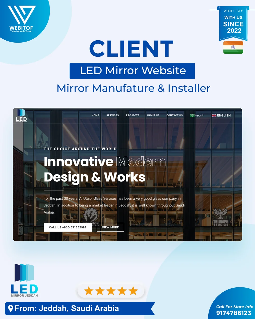 ledmirrorjeddah - Web Development Company in Raipur