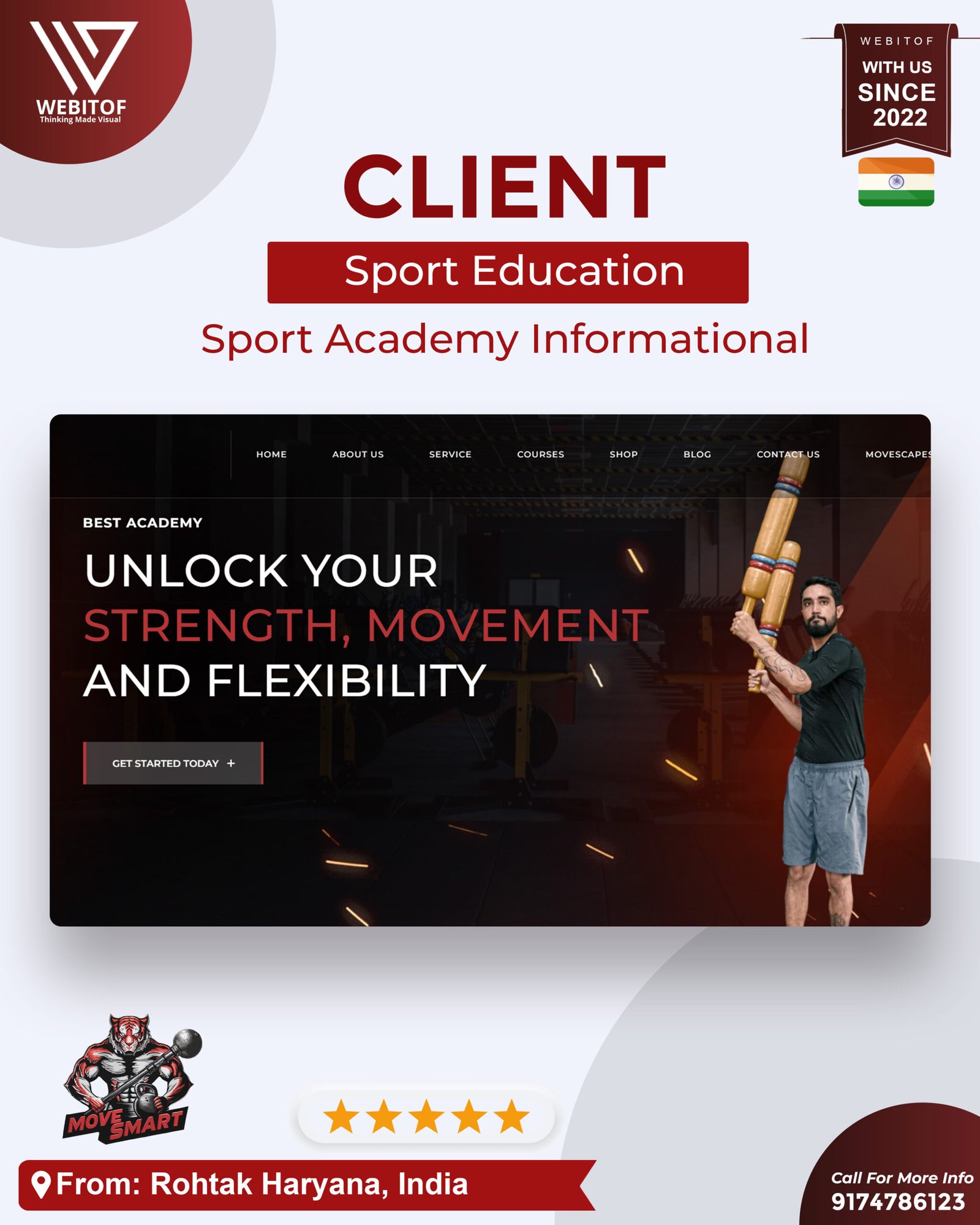 movesmartinstitute - Web Development Company in Raipur