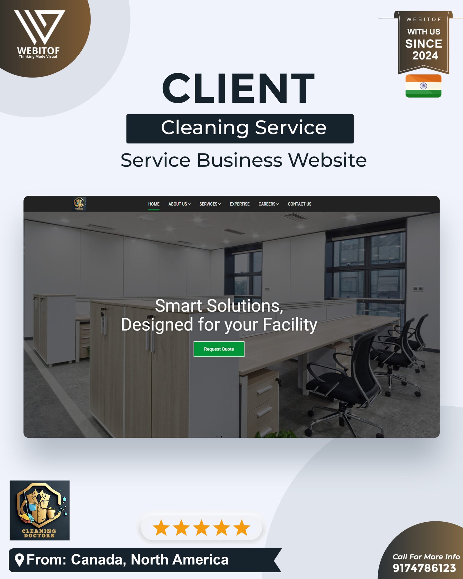 thecleaningdoctors (2) - Web Development Company in Raipur