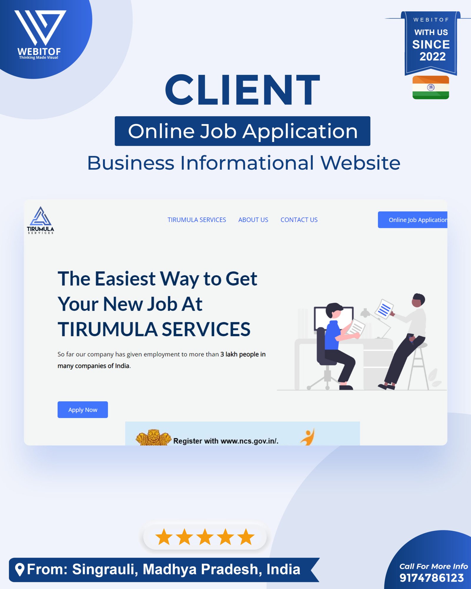 tirumula - Web Development Company in Raipur