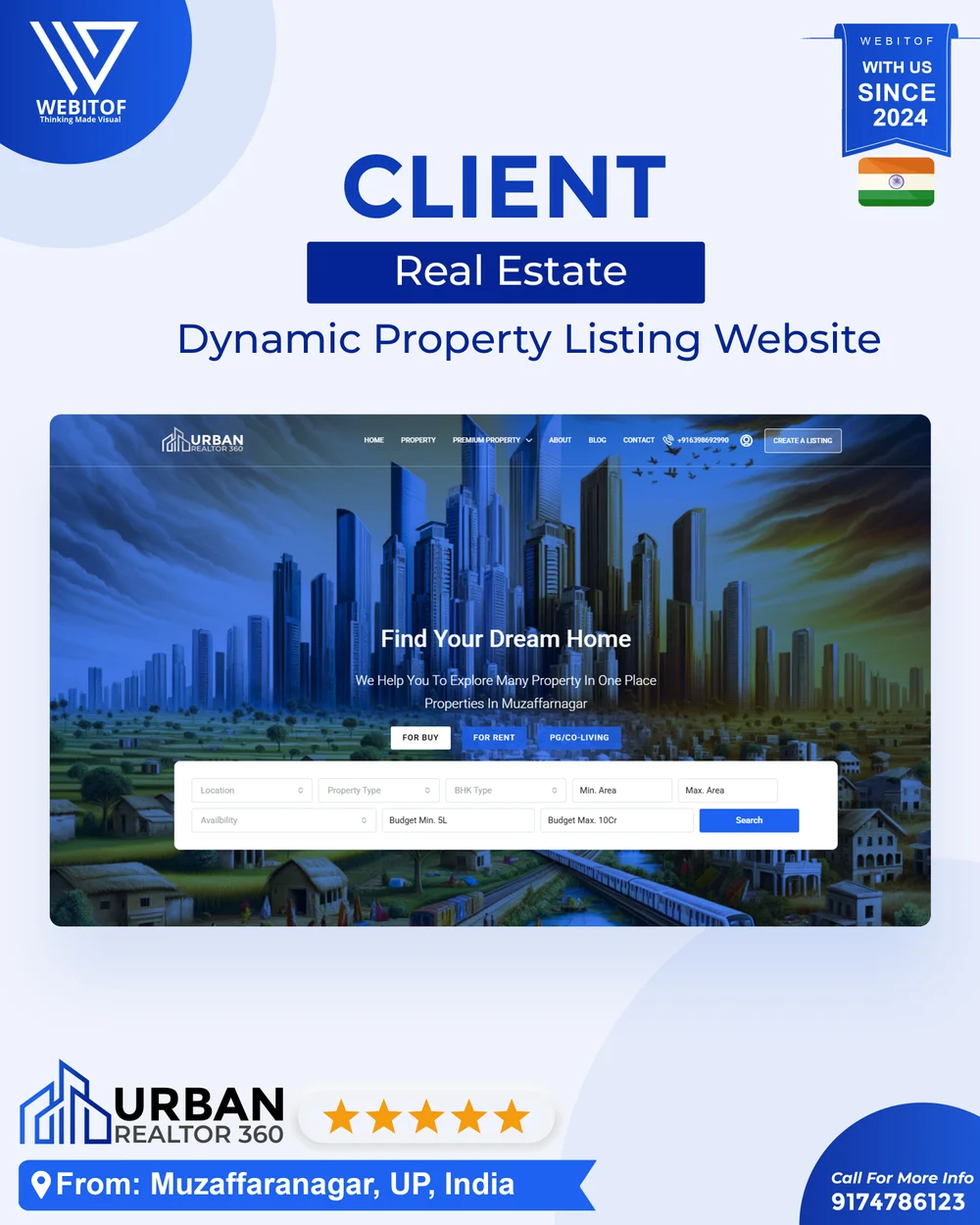 urbanrealtor360 - Web Development Company in Raipur