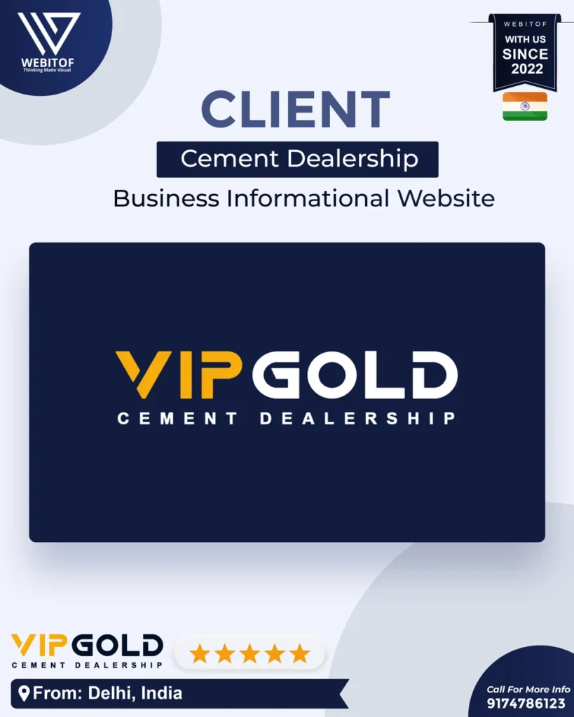 VIP Gold Cement Dealership