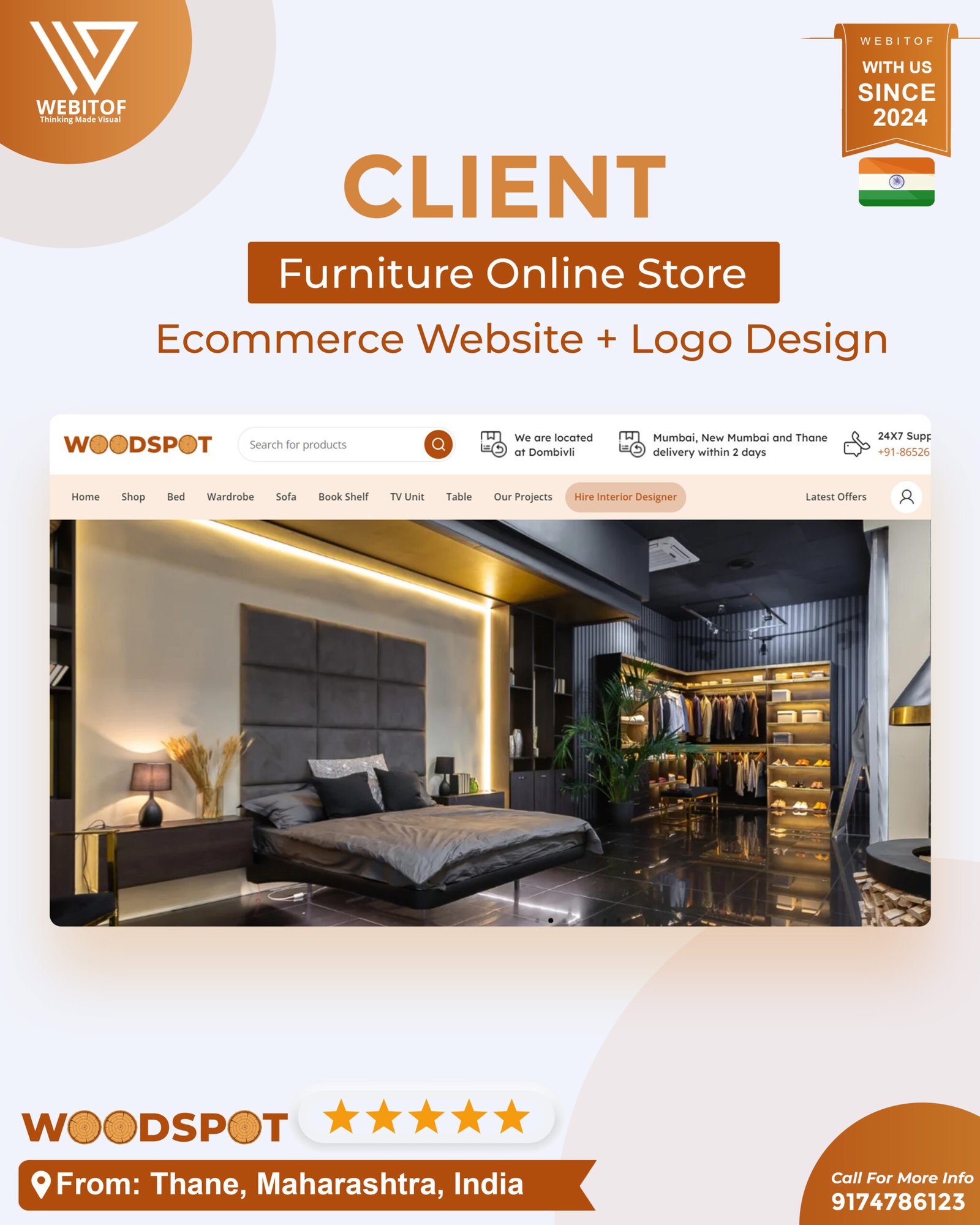 woodspot - Web Development Company in Raipur