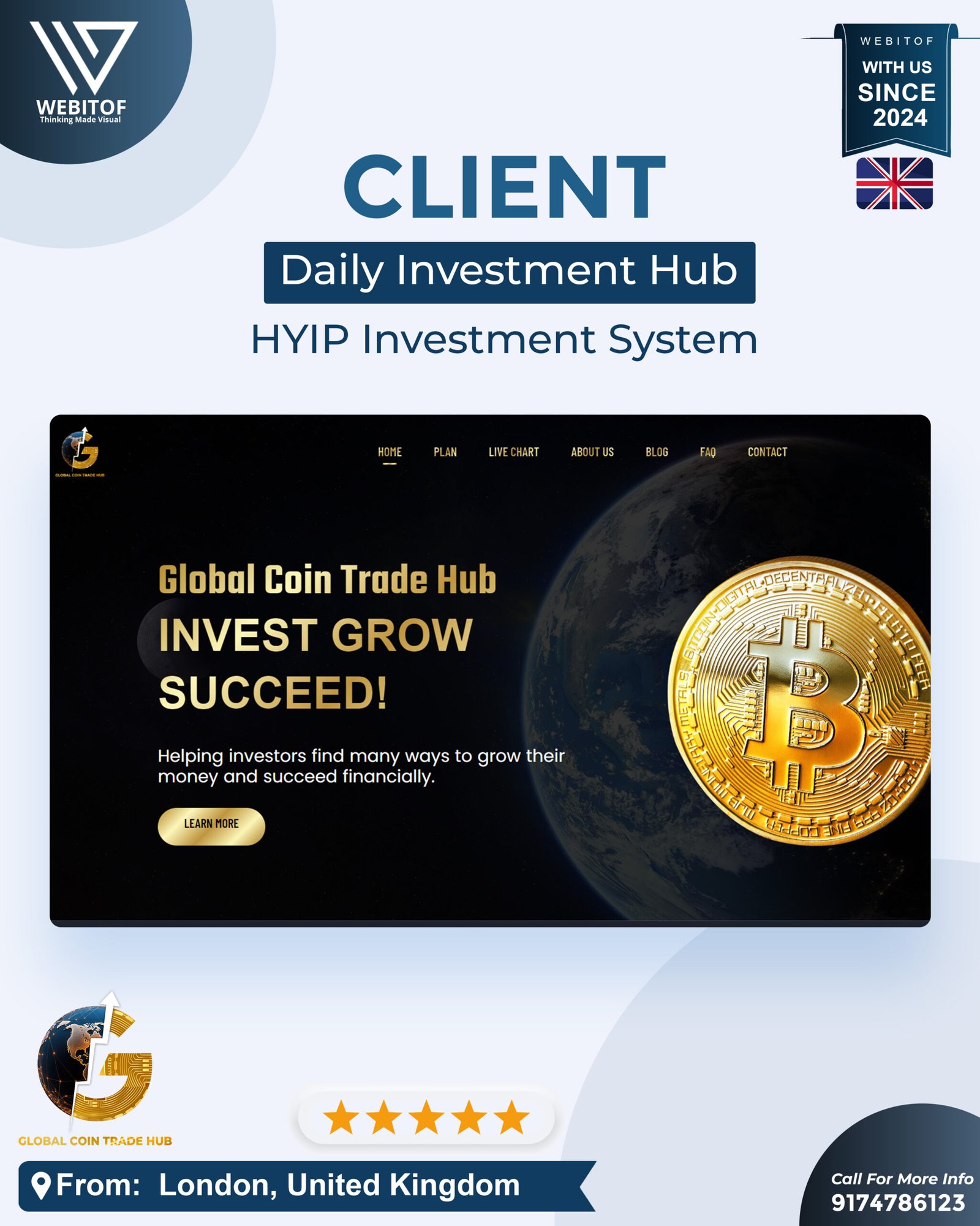 globalcointradehub - Web Development Company in Raipur